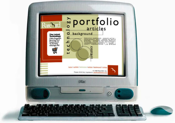 Photo of old RB web site