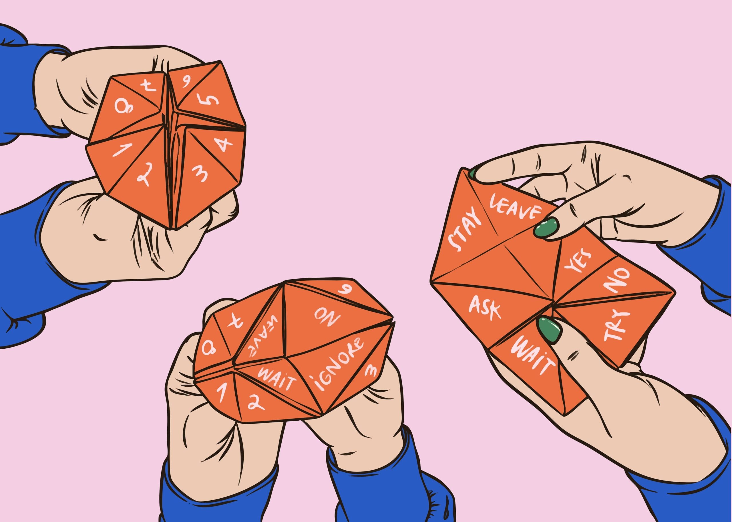 Origami game