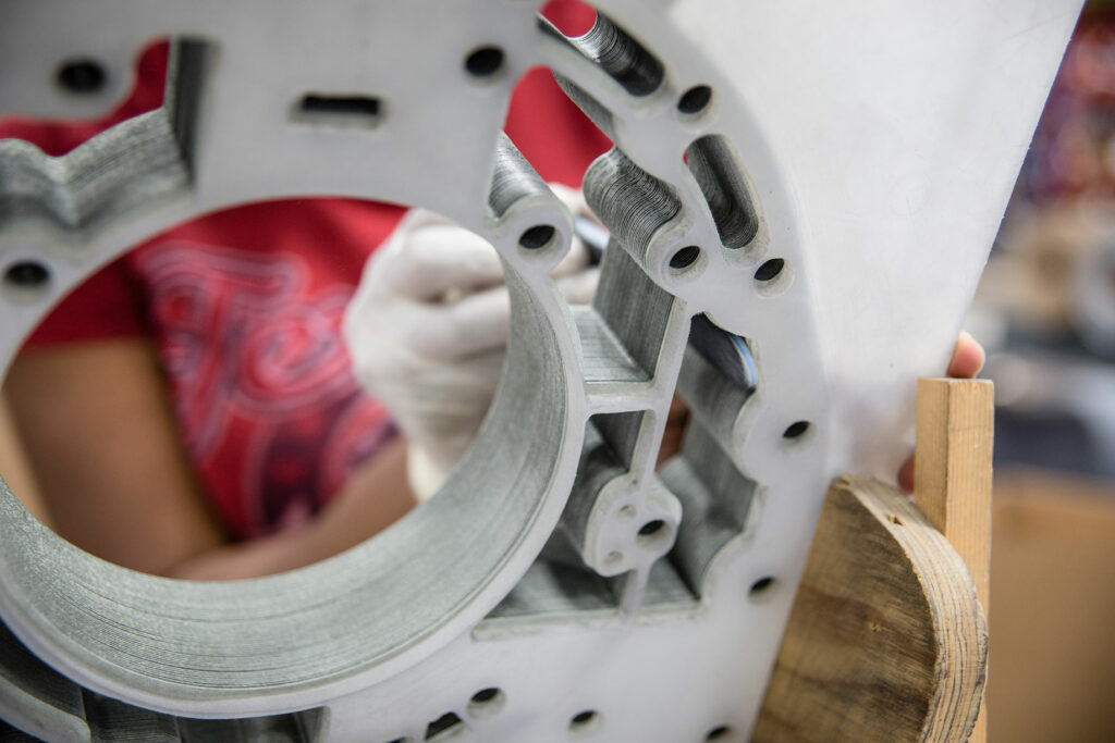 Employee working at HGC